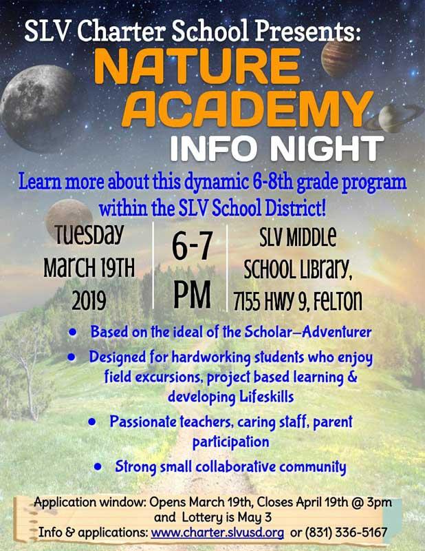 Nature Academy Info Night