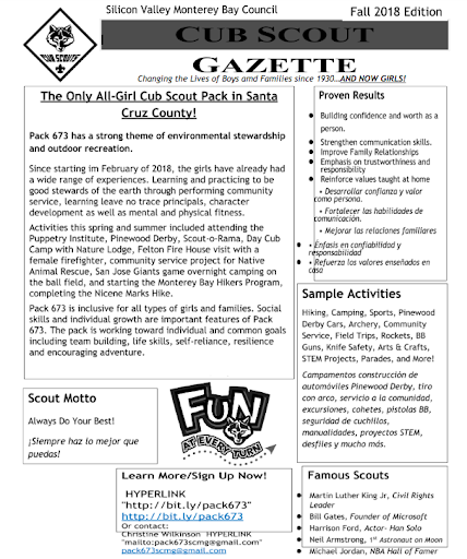 Cub Scout Gazette