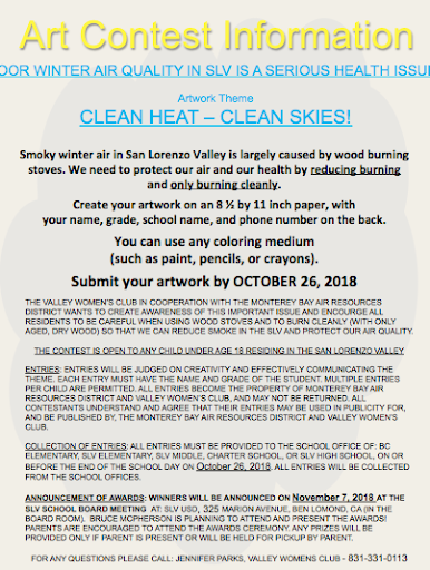 Clean Air Art Contest 2